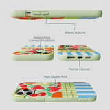 Sage Green Fresh Picnic iPhone 12 Pro Max Case