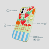Sage Green Fresh Picnic iPhone 12/ iPhone 12 Pro Case