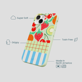 Sage Green Fresh Picnic iPhone 13 Mini Case