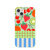 Sage Green Fresh Picnic iPhone 14 Plus Case