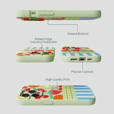 Sage Green Fresh Picnic iPhone 14 Pro Case