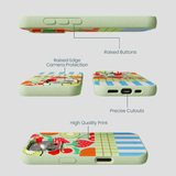 Sage Green Fresh Picnic iPhone 16 Pro Case