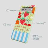 Sage Green Fresh Picnic Google Pixel 6a Case