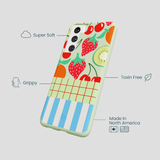 Sage Green Fresh Picnic Samsung Galaxy S22 Case