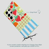 Sage Green Fresh Picnic Samsung Galaxy S24 Ultra Case