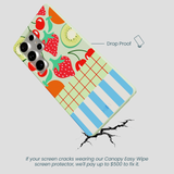 Sage Green Fresh Picnic Samsung Galaxy S25 Ultra Case