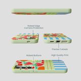 Sage Green Fresh Picnic Samsung Galaxy S25 Case