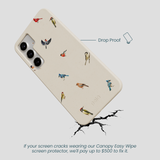 London Fog Frosted Flock Samsung Galaxy S25+(Plus) Case