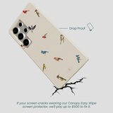 London Fog Frosted Flock Samsung Galaxy S25 Ultra Case
