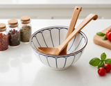 Anygleam Natural Superba 2pcs Wooden Spoon Soup Kitchen Tableware