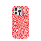 Bubblegum Pink Funky Fleurs iPhone 15 Pro Case