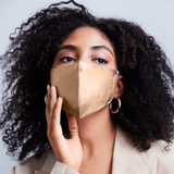 Say It with Silk Face Mask - Champagne