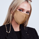 Say It with Silk Face Mask - Champagne