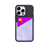 Flora Lavender Phone Case Card Holder