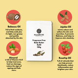 Fragrance Free Body Butter Enriched with Jojoba Oil - Refill