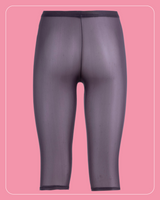 Lustrous Sheer Capri Tights