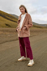 Funi Trousers (Burgundy)