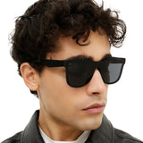 Sustainable Future - Black Square Wayfarer Sunglasses