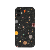 Black Galactic Glow iPhone 12 Mini Case