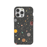 Black Galactic Glow iPhone 14 Pro Max Case