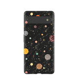 Black Galactic Glow Google Pixel 6 Case