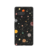 Black Galactic Glow Google Pixel 7 Case