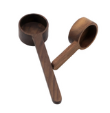 Anygleam Natural Wood 2pcs Wooden Coffee Measuring Spoon Kitchen Tableware