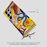 Seashell Gemini Twin Samsung Galaxy S25 Ultra Case