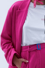 Gender Neutral Jacket in Pink