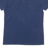 ADIDAS Mens Polo Shirt Blue S