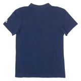 ADIDAS Mens Polo Shirt Blue S