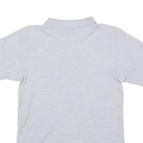 CALVIN KLEIN JEANS Womens Polo Shirt Grey L