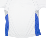 FEELFREE Mens Polo Shirt White Colourblock XL