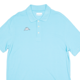 KAPPA Mens Polo Shirt Blue 2XL