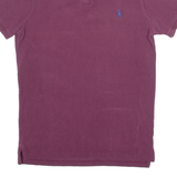 POLO RALPH LAUREN Custom Slim Fit Mens Polo Shirt Maroon S
