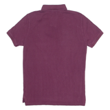 POLO RALPH LAUREN Custom Slim Fit Mens Polo Shirt Maroon S