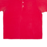 LACOSTE Mens Polo Shirt Red 2XL