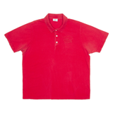LACOSTE Mens Polo Shirt Red 2XL
