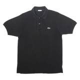 LACOSTE Mens Polo Shirt Black S