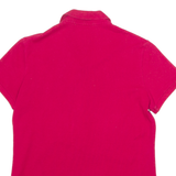 LACOSTE Womens Polo Shirt Pink XS