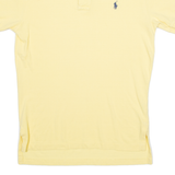 POLO RALPH LAUREN Mens Polo Shirt Yellow S