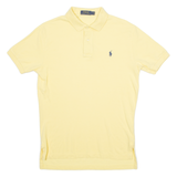 POLO RALPH LAUREN Mens Polo Shirt Yellow S