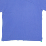 U.S. POLO ASSN. Colourblock Mens Polo Shirt Purple M