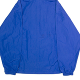 CHAMPION Columbia College Mens Anorak Jacket Blue USA Hooded L