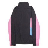 ELLESSE Mens Windbreaker Jacket Black Colourblock S