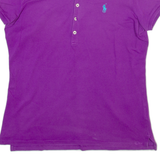 POLO RALPH LAUREN Mens Polo Shirt Purple L