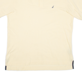 NAUTICA Mens Polo Shirt Yellow L