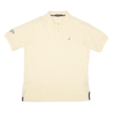 NAUTICA Mens Polo Shirt Yellow L