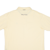 NAUTICA Mens Polo Shirt Yellow L