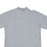NAUTICA Mens Polo Shirt Grey Check L